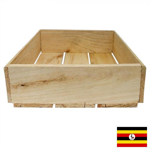 Ящики деревянные из Уганды