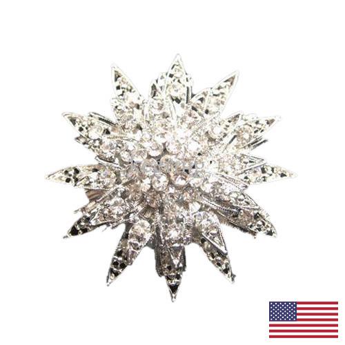 Броши бижутерия из США