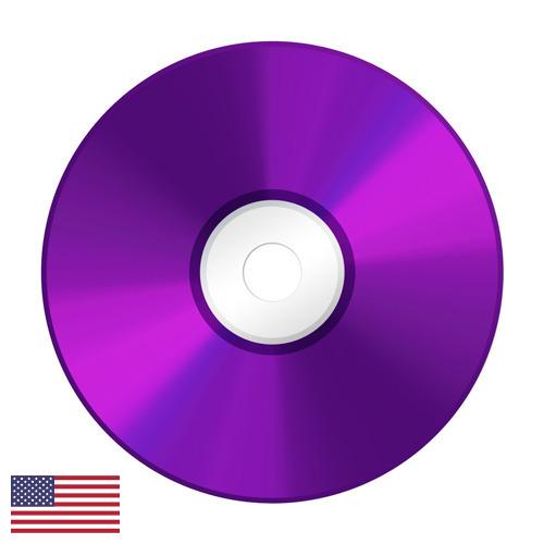 двд диск из США