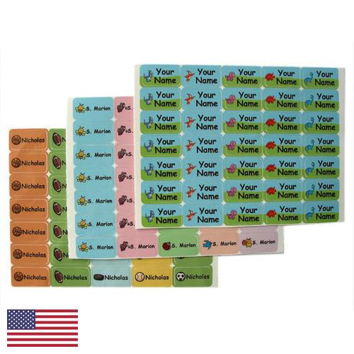 Этикетки клейкие из США