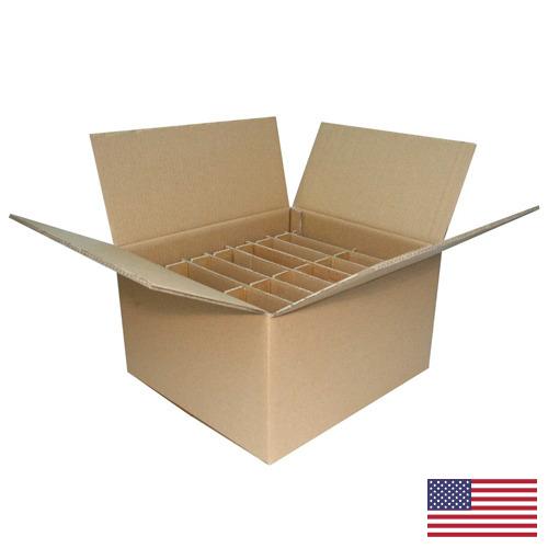 картонная коробка из США