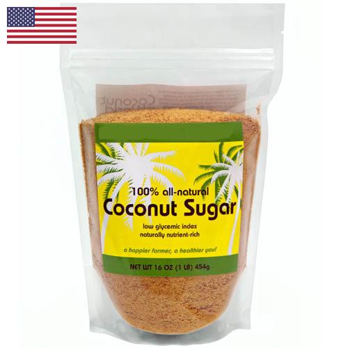 кокосовый сахар из США