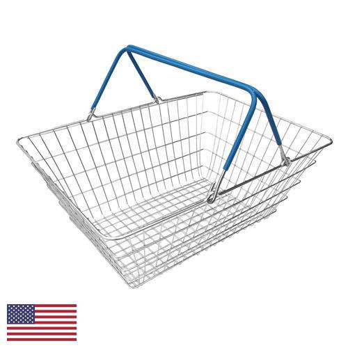 Корзины покупательские из США