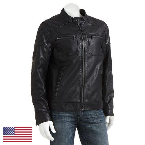 куртка женская искусственная кожа из США