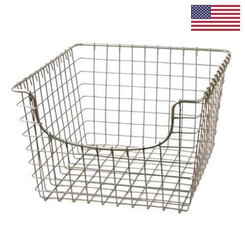металлические корзины из США