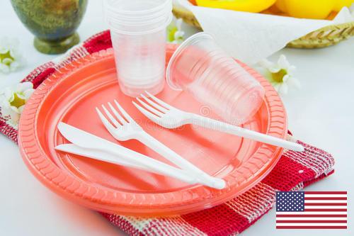 Одноразовая посуда из США
