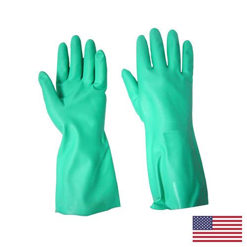 Перчатки нитриловые из США