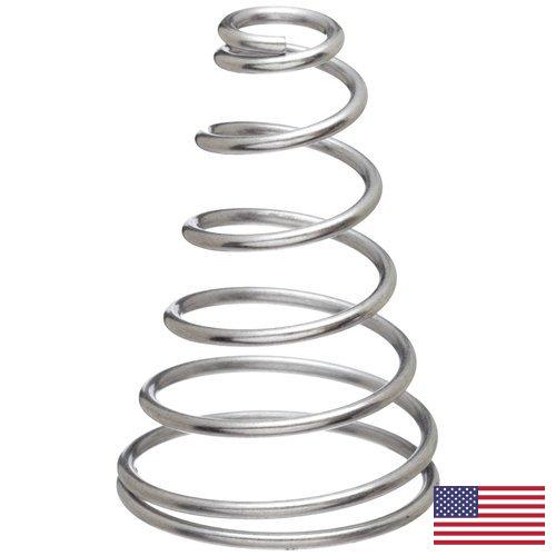 Пружины конусные из США