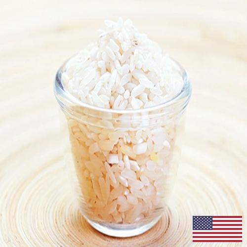 рис шлифованный из США