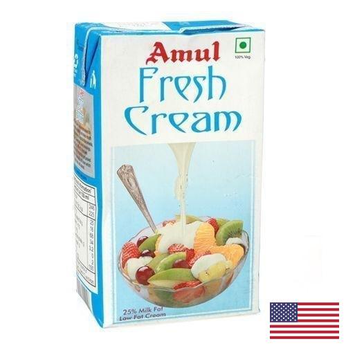 сливки молочные из США