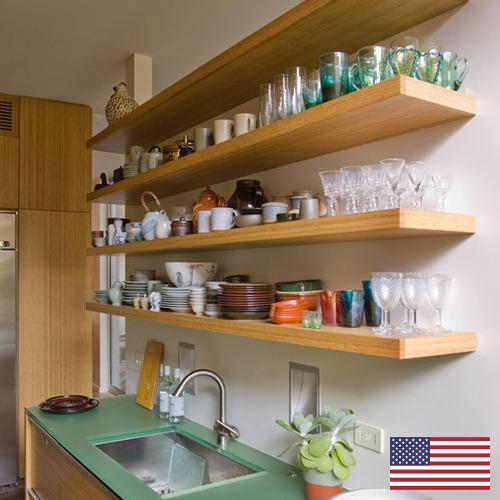 Стеллажи кухонные из США