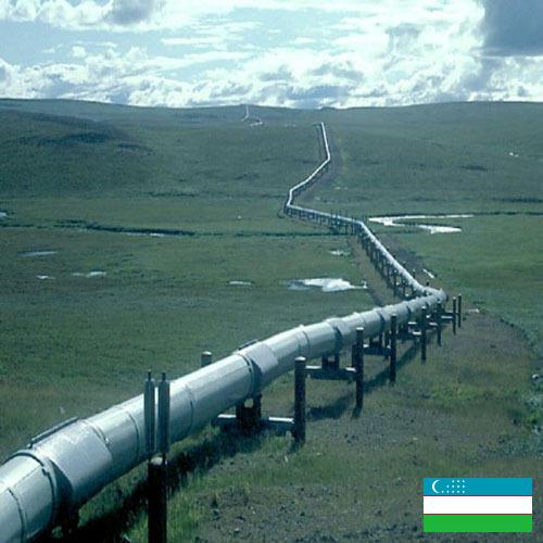 Газовая линия из Узбекистана