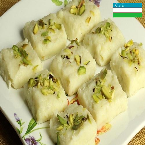 конфеты молочные из Узбекистана