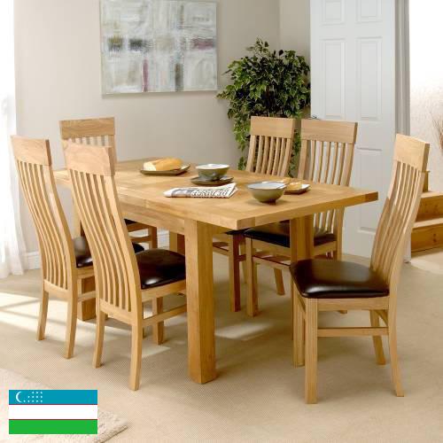 Мебель обеденная из Узбекистана