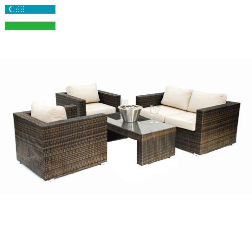 Мебель плетеная из Узбекистана