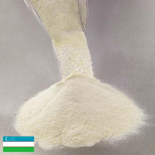 молоко сухое обезжиренное из Узбекистана