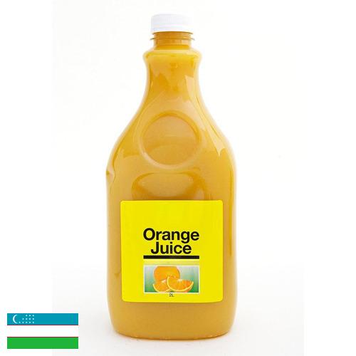 Сок апельсиновый из Узбекистана