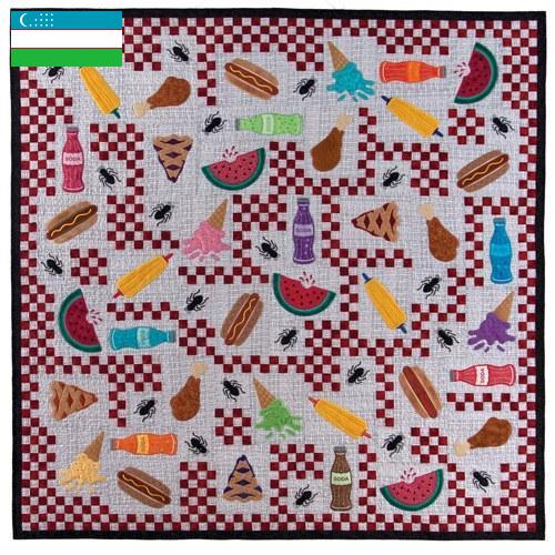 Стеганые ткани из Узбекистана