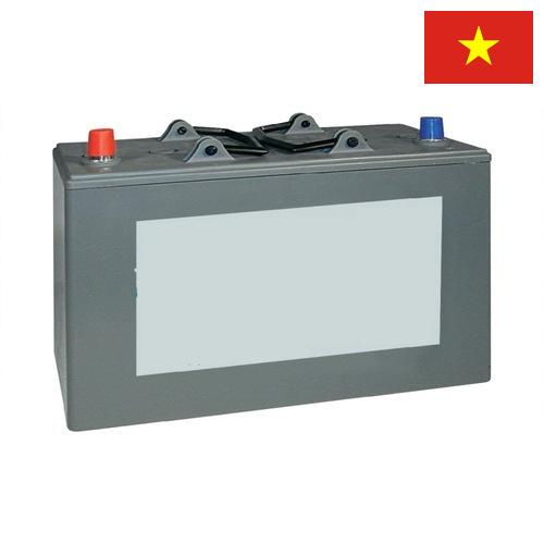 аккумуляторы свинцово-кислотные из Вьетнама