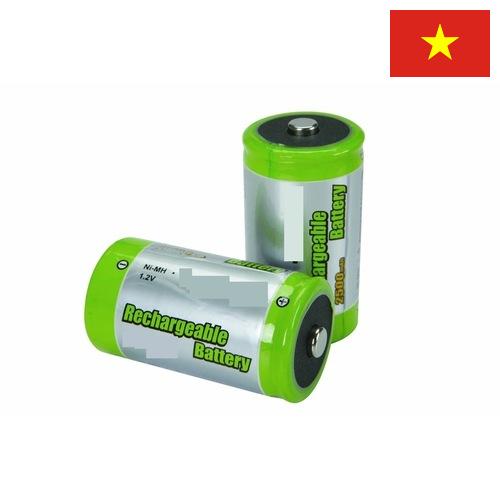 Батареи аккумуляторные из Вьетнама