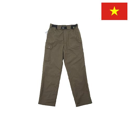 Брюки трикотажные из Вьетнама