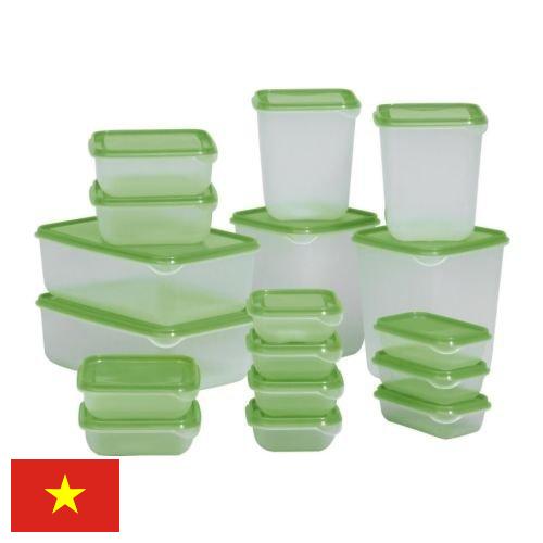 Емкости пластиковые из Вьетнама