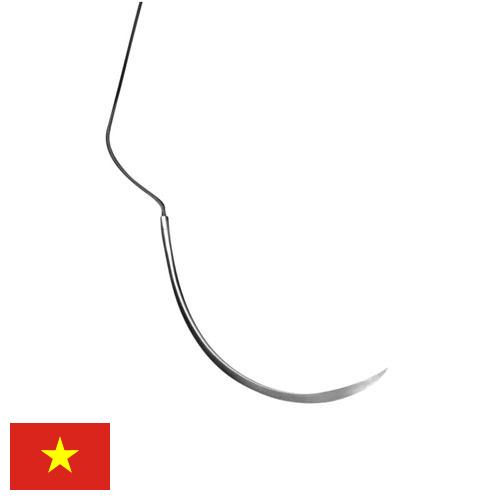 Иглы хирургические из Вьетнама
