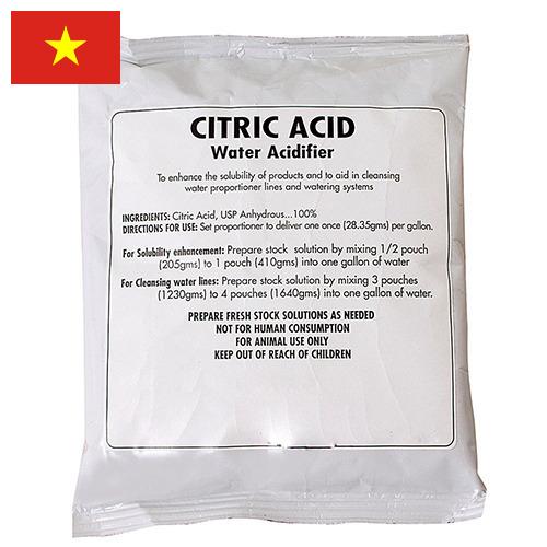 Кислота лимонная из Вьетнама