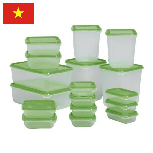 Контейнеры пластиковые из Вьетнама