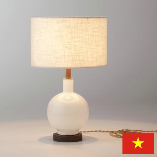 Лампы электрические из Вьетнама