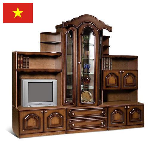 мебель деревянная из Вьетнама