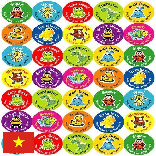 Наклейки из Вьетнама