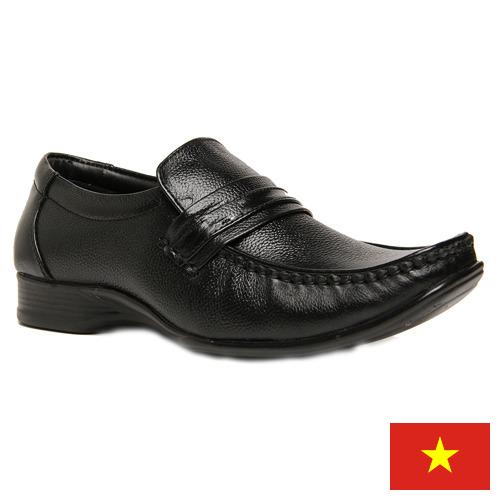 обувь кожаная из Вьетнама