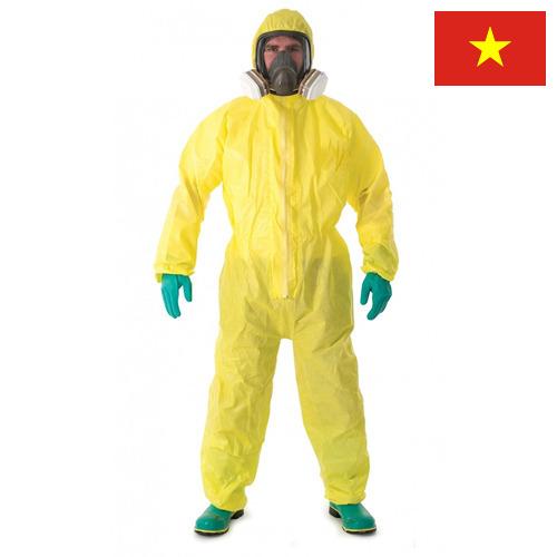 Одежда защитная из Вьетнама