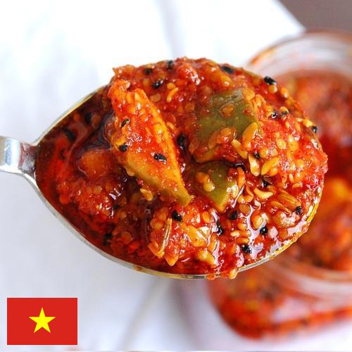 Огурцы соленые из Вьетнама