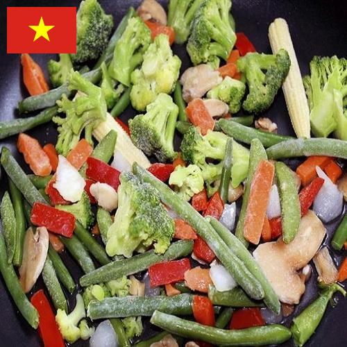 Овощи замороженные из Вьетнама
