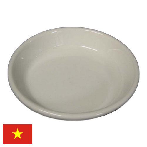 посуда фарфоровая из Вьетнама