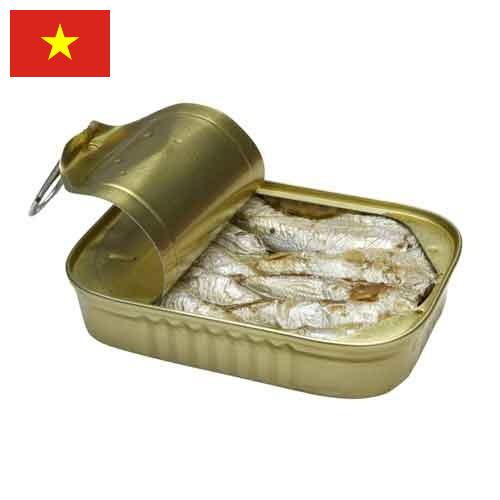 Рыбные консервы из Вьетнама