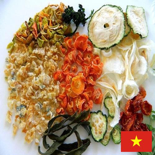 Сушеные овощи из Вьетнама