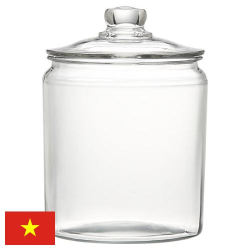 Тара стеклянная из Вьетнама