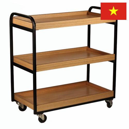 Тележки сервировочные из Вьетнама