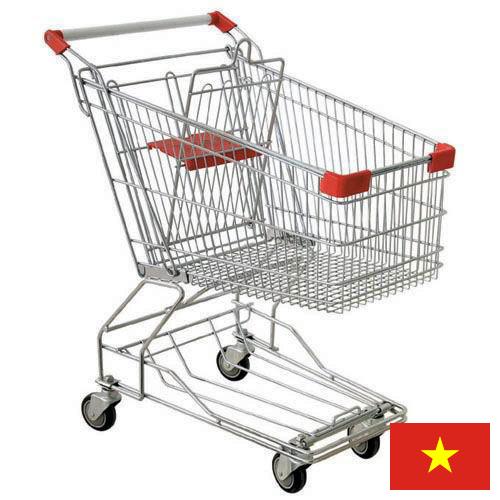 Тележки торговые из Вьетнама