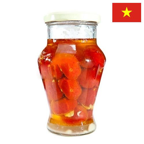 томаты консервированные из Вьетнама