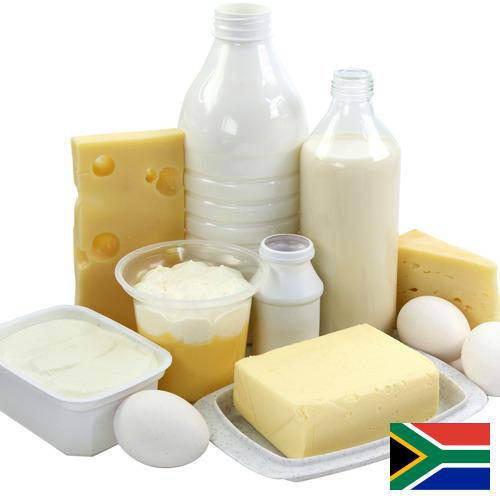 Молочная продукция из Южной Африки