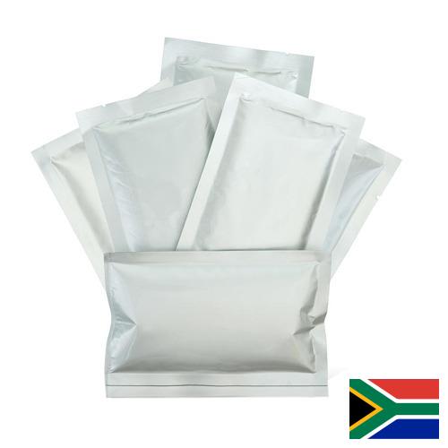 пластмассовая упаковка из Южной Африки