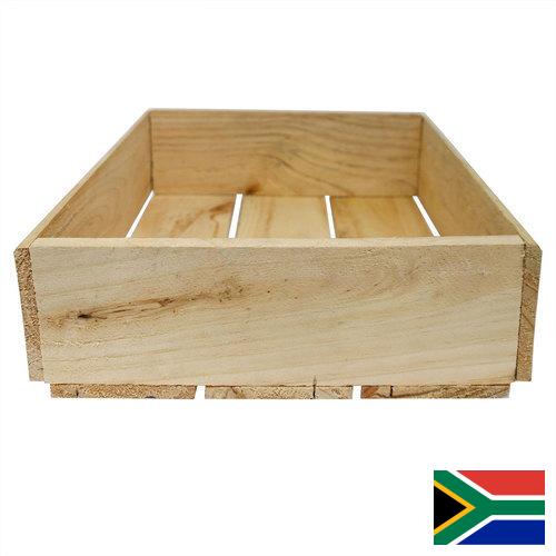 Ящики деревянные из Южной Африки